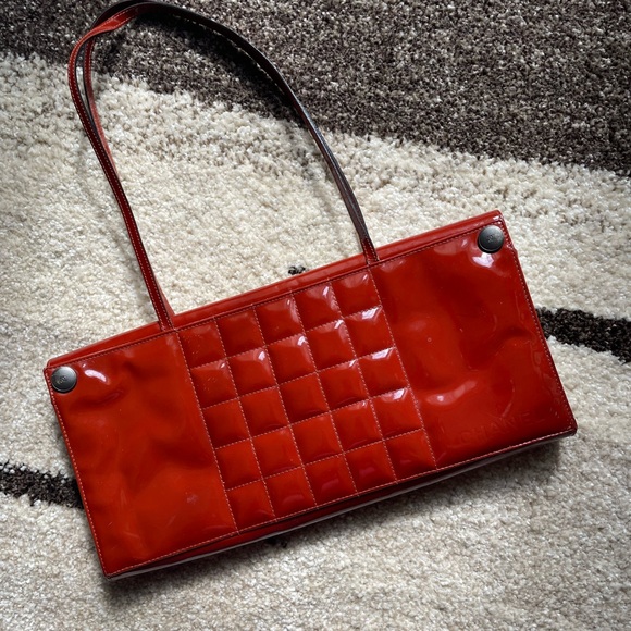 Red Chanel choco bar bag - Picture 2 of 10